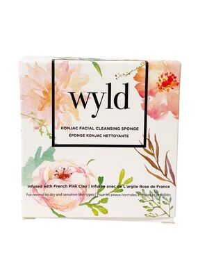 WYLD Konjac Facial Cleansing Sponge Skincare NEW